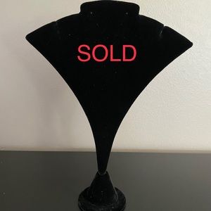 6” Velvet Earring/Necklace Display